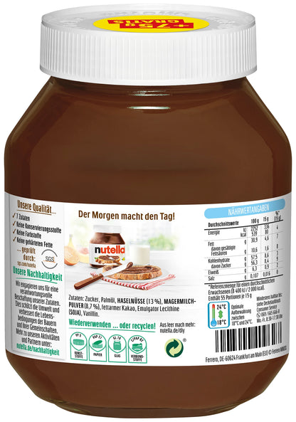 Nutella Spread 6x825g