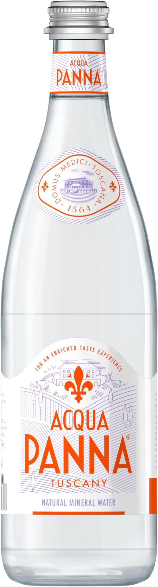 Acqua Panna Still Natural Mineral Water Glass 12x750ml