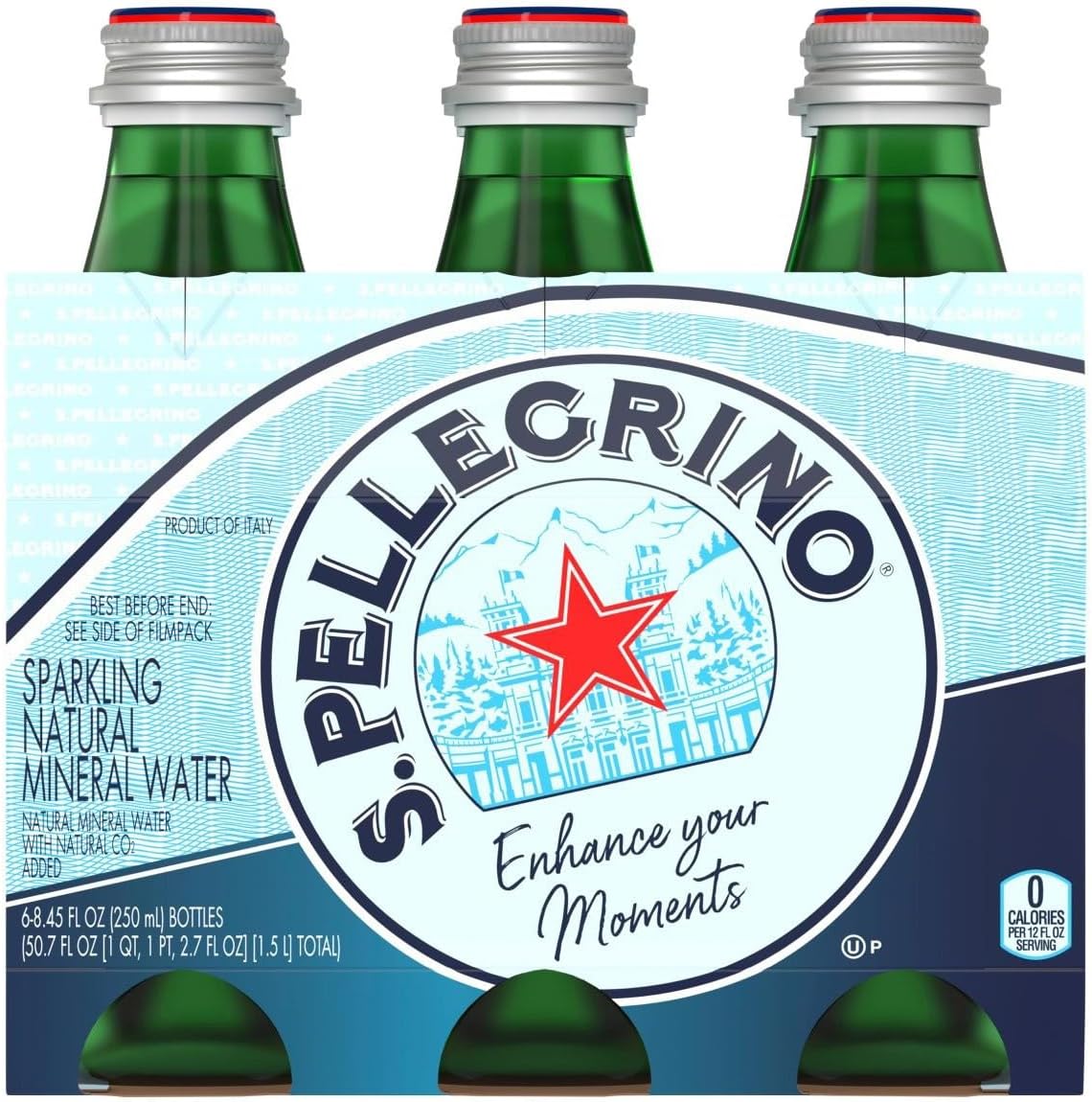 San Pellegrino Spakling Mineral Water 24x250 ml