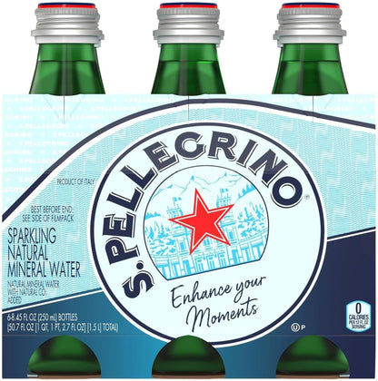 San Pellegrino Spakling Mineral Water 24x250 ml