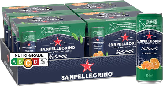 Sanpellegrino Sparkling Juice Clementina 24x330ml
