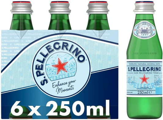 San Pellegrino Spakling Mineral Water 24x250 ml