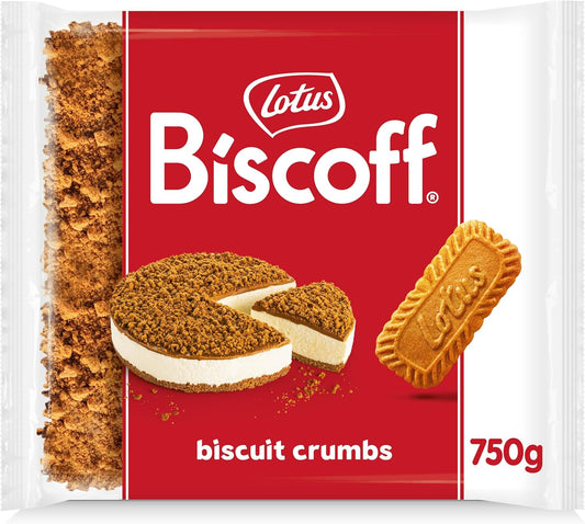 Lotus Biscoff Crumble Crushed Biscuits 8x750g