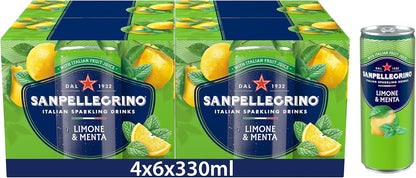 Sanpellegrino Sparkling Juice Lemon & Mint 24x330ml