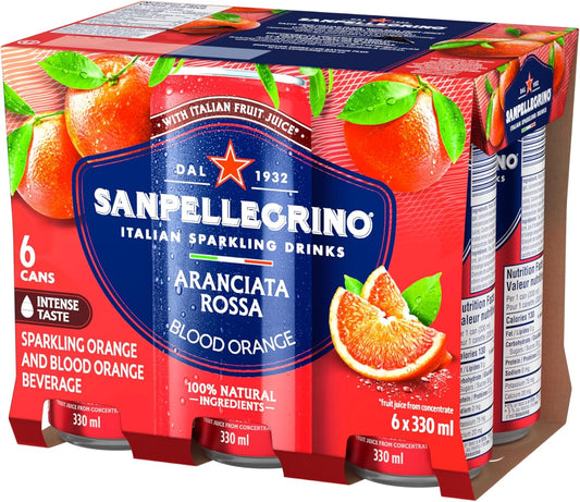 Sanpellegrino Sparkling Juice Aranciata Rossa 24x330ml