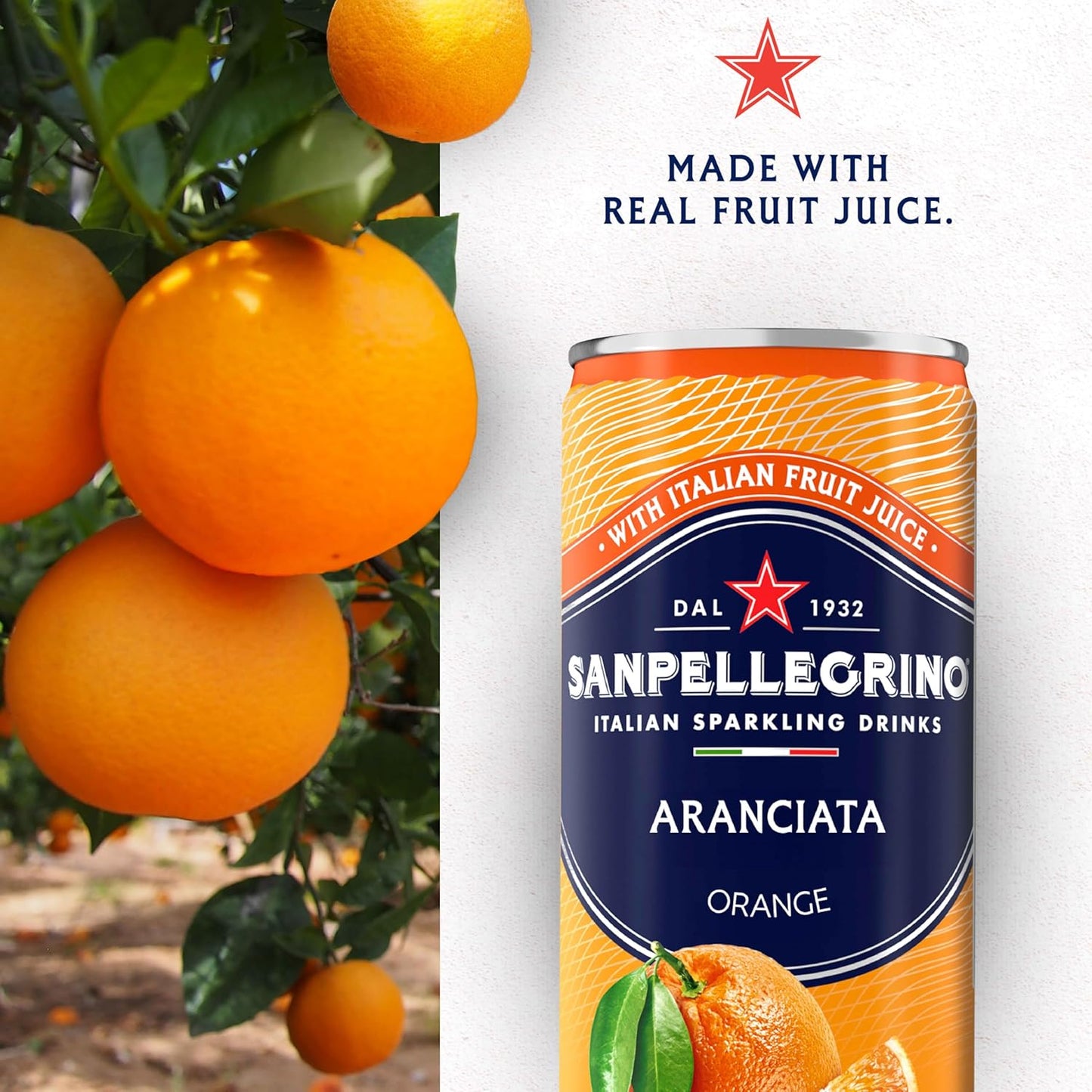 Sanpellegrino Sparkling Juice Aranciata 24x330ml