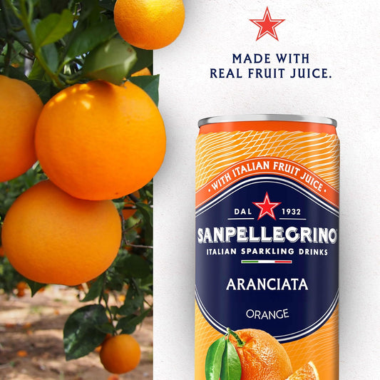 Sanpellegrino Sparkling Juice Aranciata 24x330ml